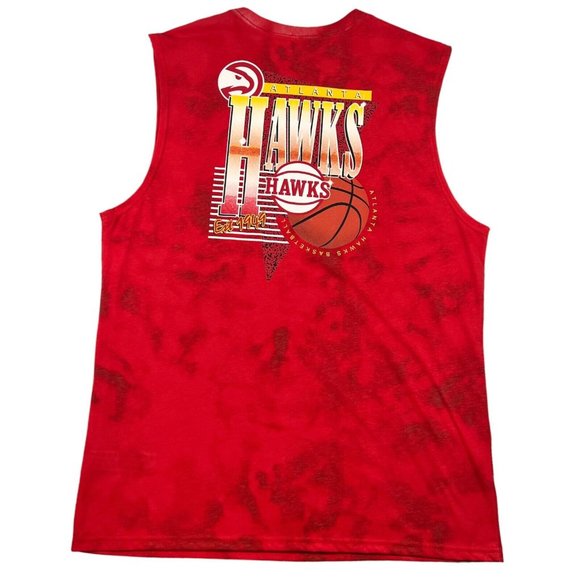 Atlanta Hawks Tie Dye T-Shirts Men XL Lot of 2 Vintage NBA Basketball Team RARE - Picture 10 of 16